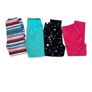 SHEIN Toddler Girls Leggings Lot of 4, Size 5Y